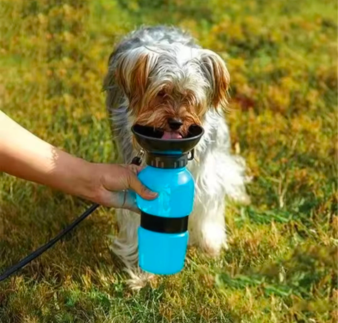 Ficuswin 28oz Leak-Proof Dog Water Bottle With Food-Grade Silicon