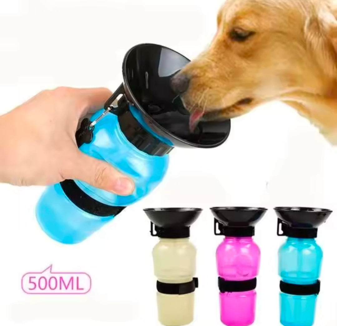 Ficuswin 28oz Leak-Proof Dog Water Bottle With Food-Grade Silicon